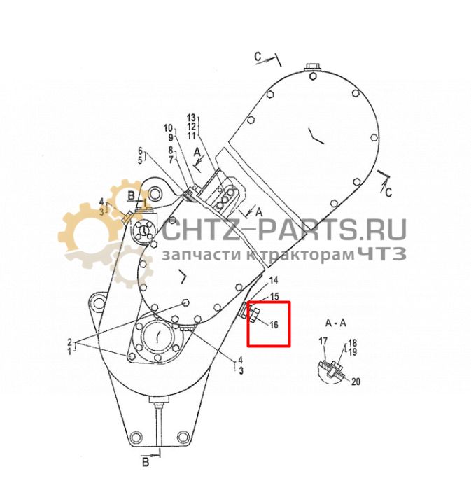 Фиксатор 700-28-2647