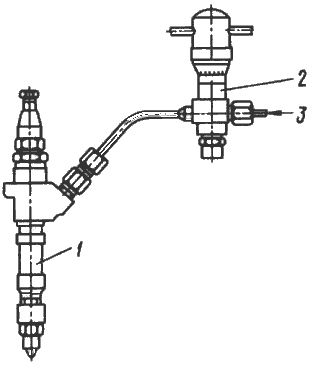 Проверка давления распыливания топлива по максиметру