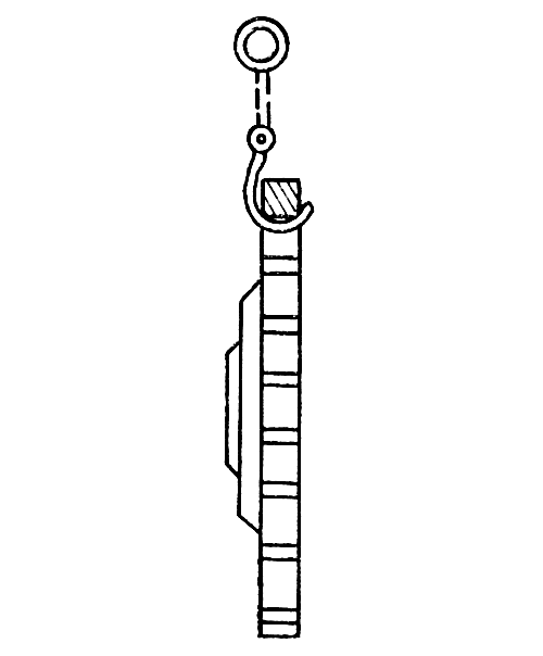 Схема строповки ведущего колеса Схема строповки ведущего колеса