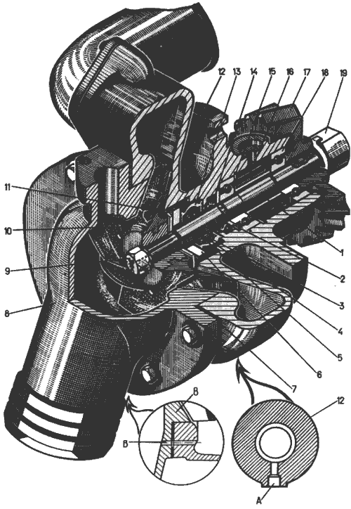 Насос системы охлаждения двигателя Д-160