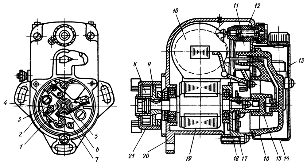 Рис. 100. Магнето Рис. 100. Магнето Т-130М