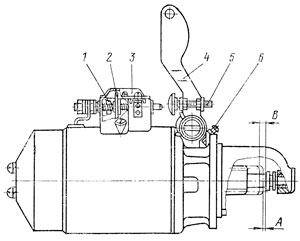 Регулирование включения стартера